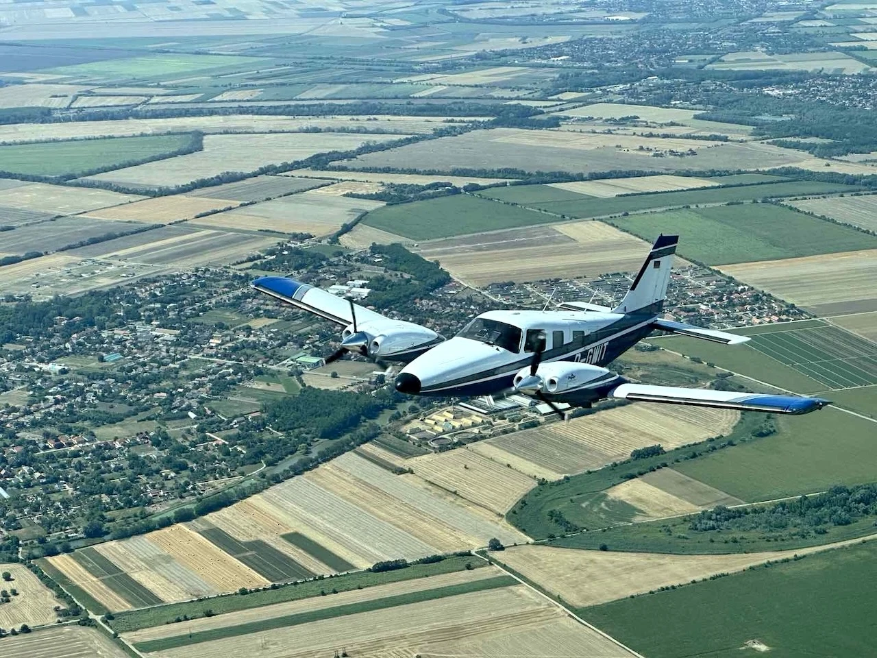 Pilot training scene