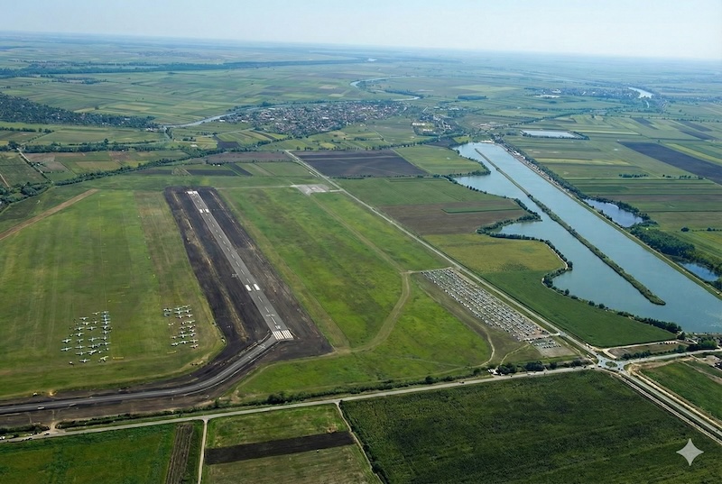 Szeged Runway Sunset